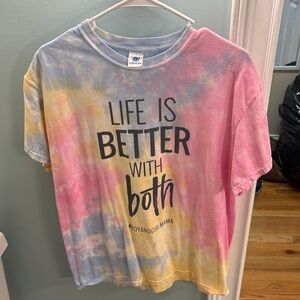 Gildan Tie-Dye T-Shirt with Graphic Print